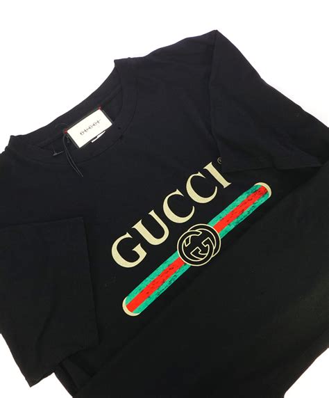 vintage gucci t shirts|gucci oversized t shirt.